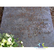 Grafstenen kerkhof Herwen Coll. HKR (271) L.A.W.van Bentum & C.H.G.Luub